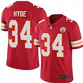 Nike Chiefs 34 Carlos Hyde Red Vapor Untouchable Limited Jersey Dzhi,baseball caps,new era cap wholesale,wholesale hats